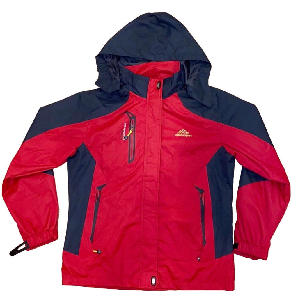 Outdoorsport Hiking Windbreaker /Waterproof Jacket-Junior XXL- PreOwned